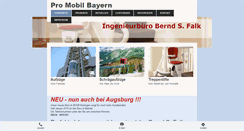 Desktop Screenshot of pro-mobil-bayern.de