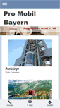 Mobile Screenshot of pro-mobil-bayern.de